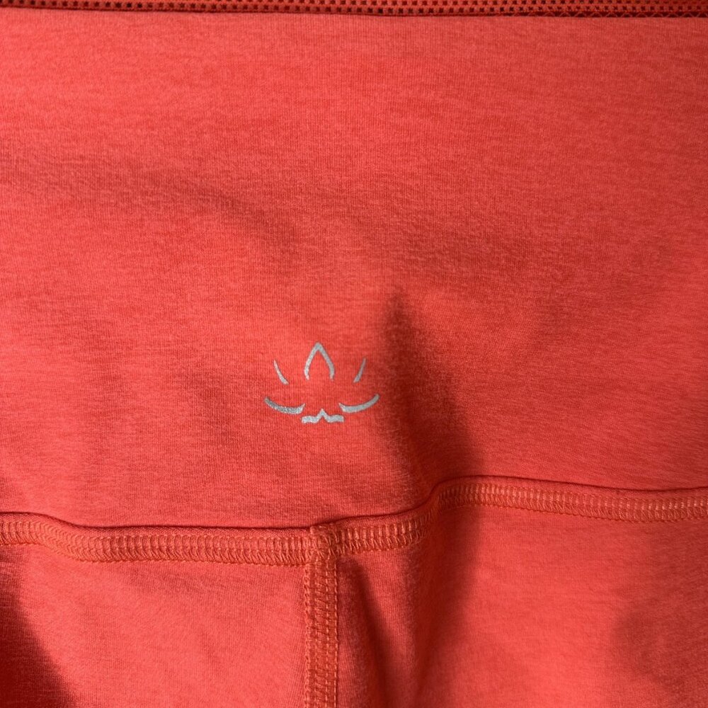 Beyond Yoga Pants Womens‎ Medium Orange High Rise Leggings Activewear Workout - Picture 6 of 8